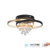 Paul Neuhaus Verlichting Rotazo Plafondlamp LED Goud, Zwart, 1-licht Paul Neuhaus Verlichting Rotazo Plafondlamp LED Goud, Zwart, 1-licht