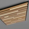 Paul Neuhaus Q-Serie Q-Akustik Wand- en plafondlamp LED Bruin, Zwart, 1-licht, Afstandsbediening