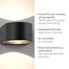 Paul Neuhaus Verlichting Carla Wandlamp LED Antraciet, 2-lichts Paul Neuhaus Verlichting Carla Wandlamp LED Antraciet, 2-lichts