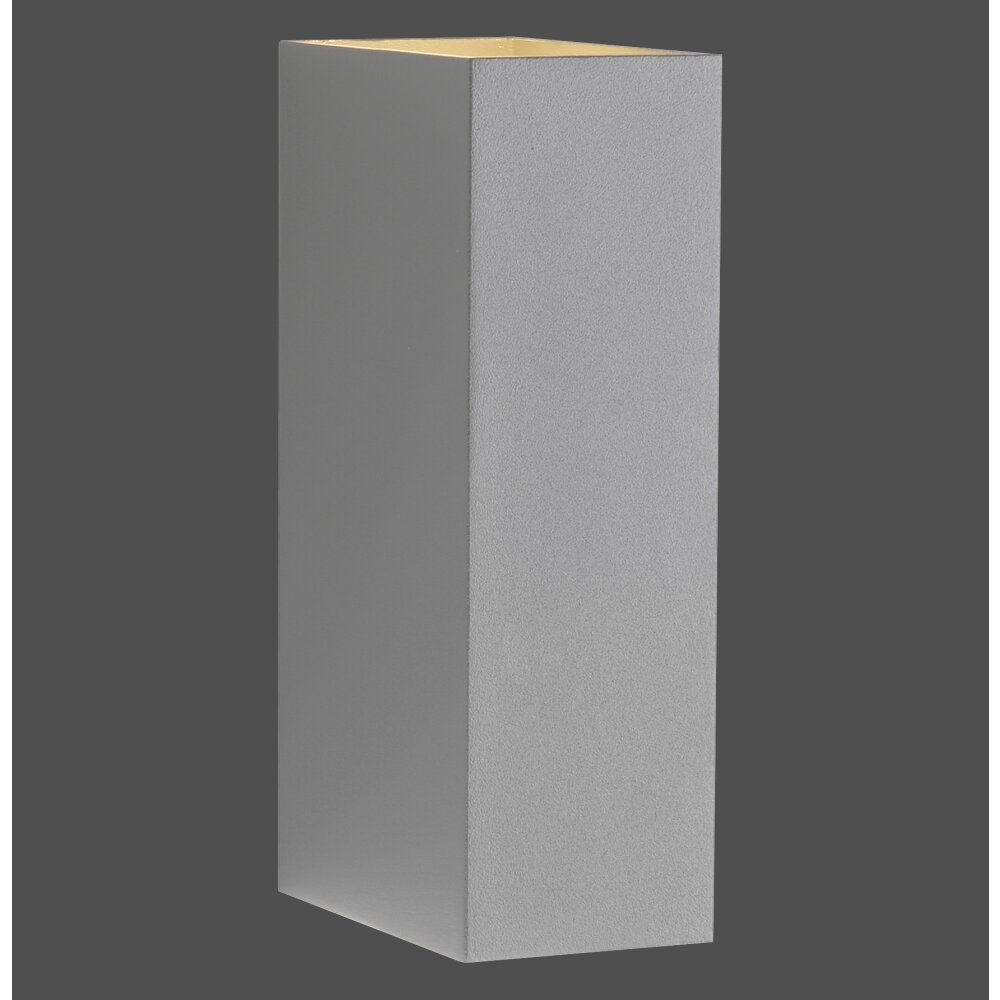 Paul Neuhaus Verlichting Block Wandlamp LED Grijs, 2-lichts main product photo
