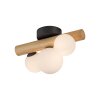 Paul Neuhaus Verlichting Popsicle Wand- en plafondlamp LED Bruin, Zwart, 3-lichts