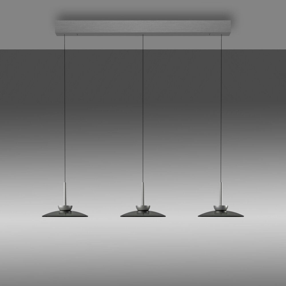Paul Neuhaus Verlichting Moon Hanglamp LED Grijs, 6-lichts