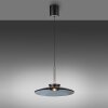 Paul Neuhaus Verlichting E-Moon Hanglamp LED Grijs, 2-lichts, Afstandsbediening