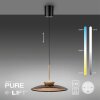 Paul Neuhaus Verlichting E-Moon Hanglamp LED Brons, 2-lichts, Afstandsbediening