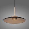 Paul Neuhaus Verlichting E-Moon Hanglamp LED Brons, 2-lichts, Afstandsbediening