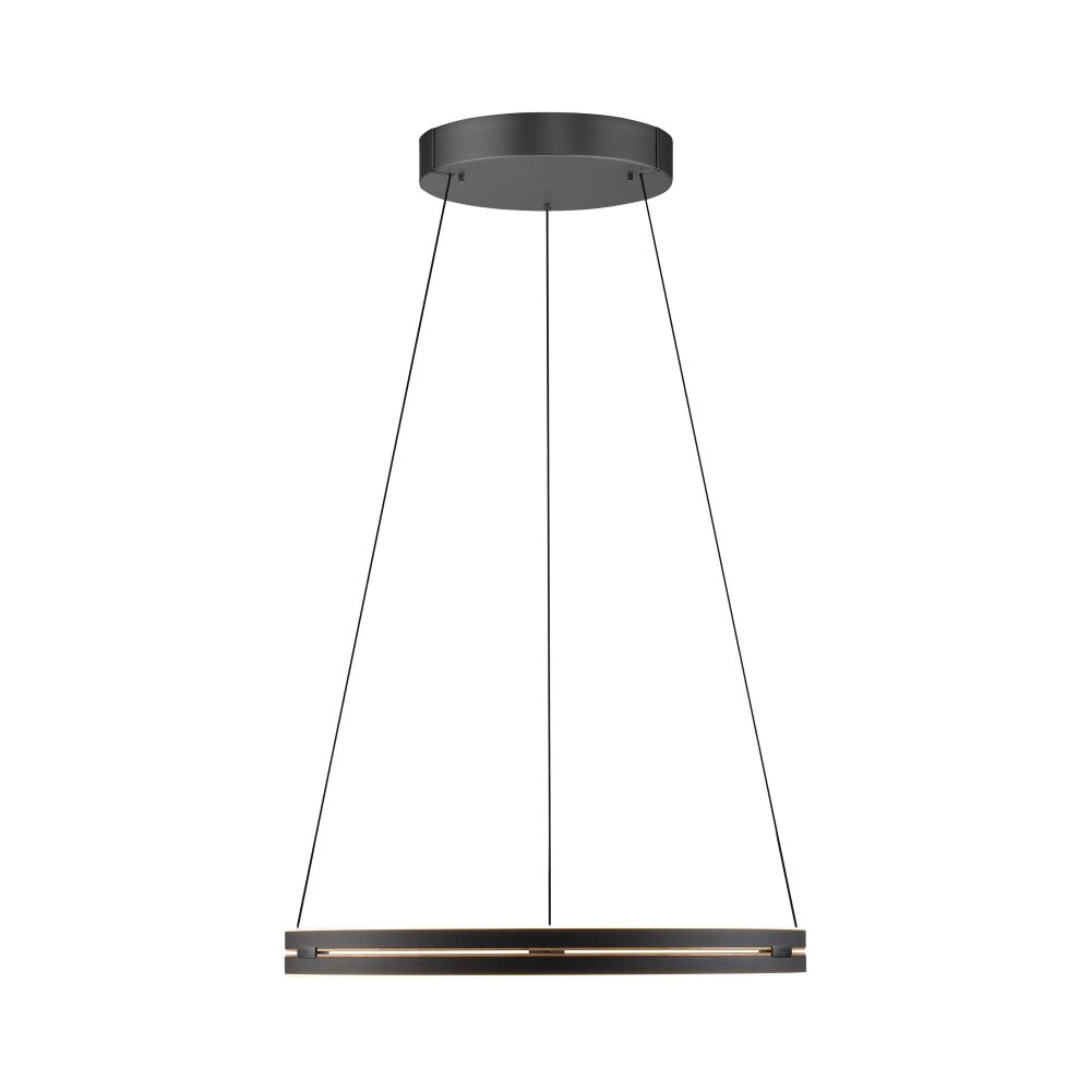 Paul Neuhaus Verlichting E-Loop Hanglamp LED Zwart, 2-lichts, Afstandsbediening