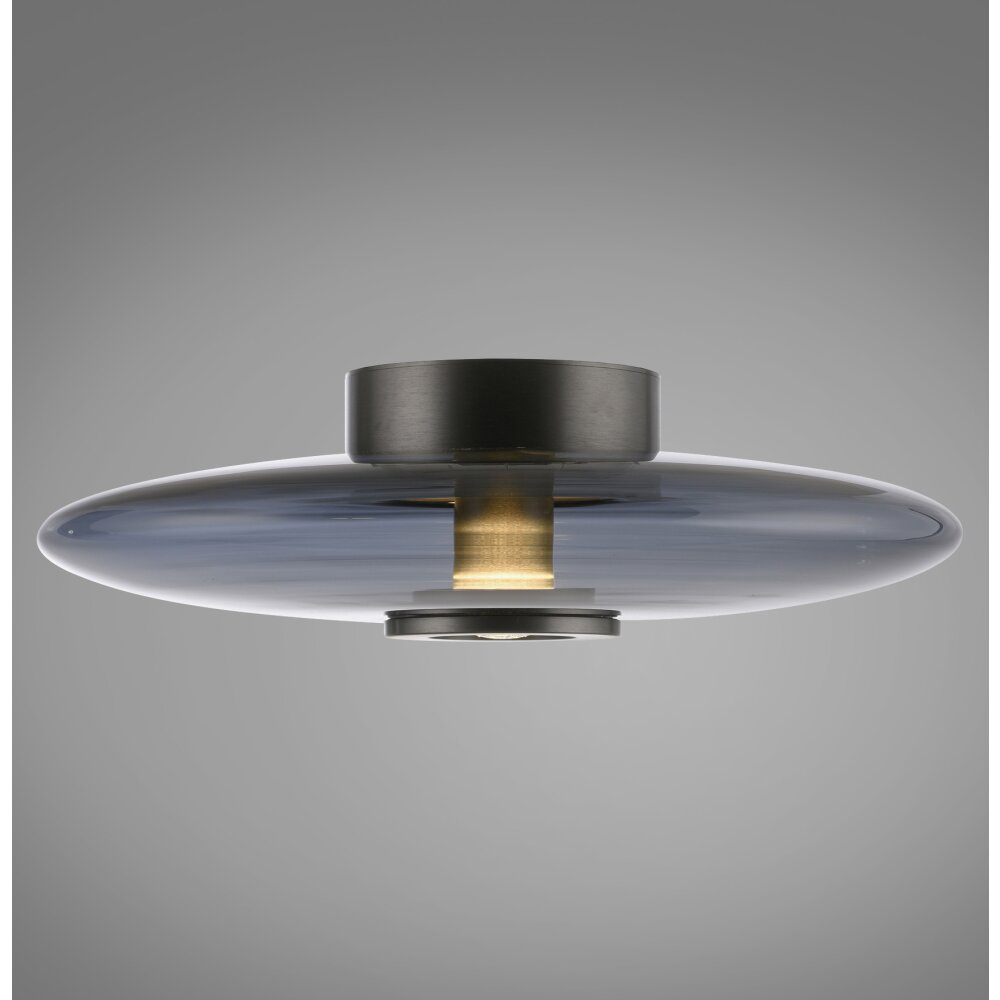 Paul Neuhaus Verlichting Vitrum Plafondlamp LED Grijs, 2-lichts main product photo