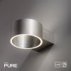 Paul Neuhaus Verlichting Clipse Wandlamp LED Zilver, 2-lichts