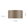 Paul Neuhaus Verlichting Clipse Wandlamp LED Brons, 2-lichts