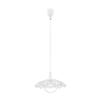 Eglo VETRO Hanglamp Kristaloptiek, Wit, 1-licht