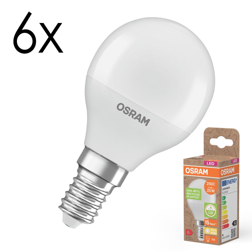 Osram E14 3.3 Watt warm wit 250 Lumen main product photo