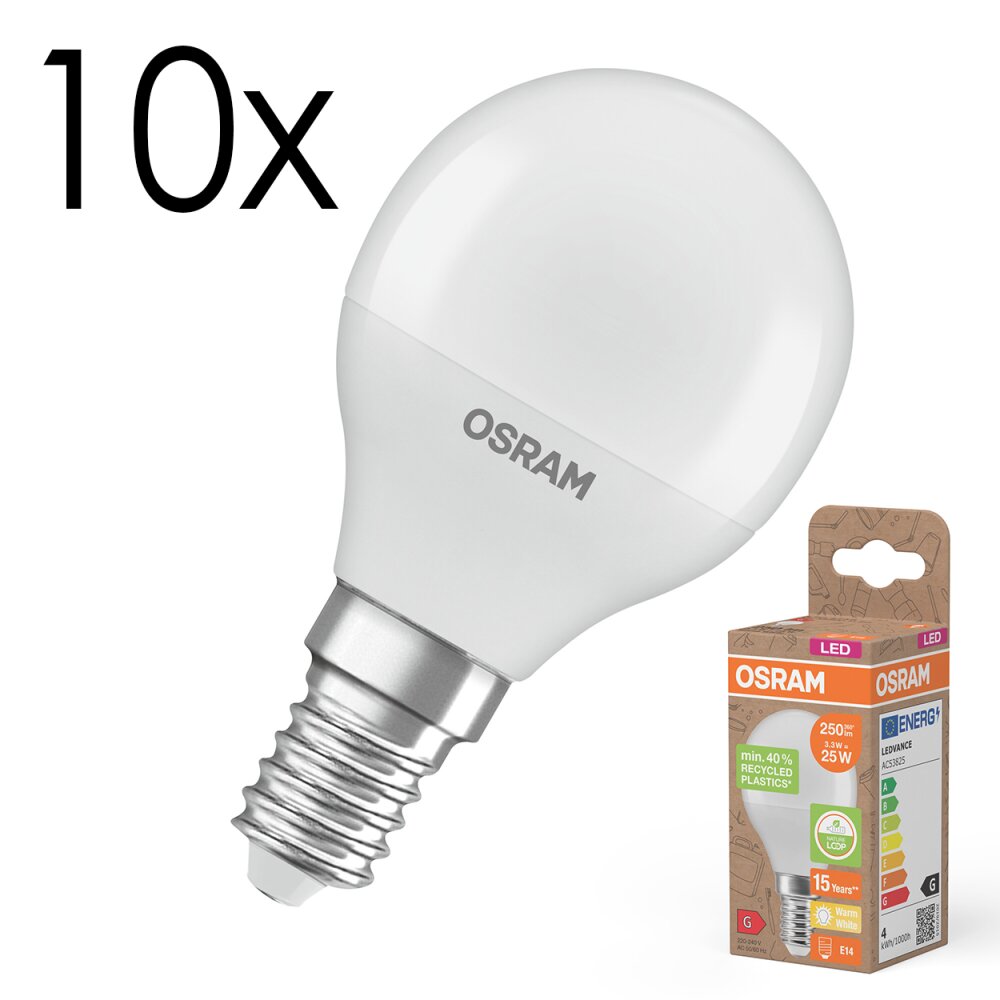 Osram E14 3.3 Watt warm wit 250 Lumen main product photo