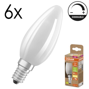 Osram E14 LED 2.9 Watt warm wit dimbaar 470 Lumen
