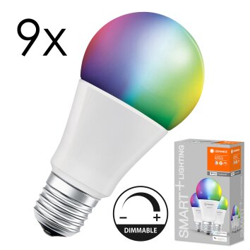 Ledvance E27 LED 9 Watt CCT (verstelbaar) dimbaar 806 Lumen