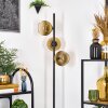 Koyoto Staande lamp 31 cm Goud, Duidelijk, 3-lichts