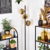 Koyoto Staande lamp 31 cm Goud, Duidelijk, 3-lichts