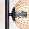 Koyoto Staande lamp 31 cm Amber, Duidelijk, 3-lichts