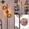 Koyoto Staande lamp Koperkleurig, 3-lichts
