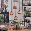 Koyoto Hanglamp, Kogellampje, Cluster hanglamp Koperkleurig, 4-lichts Koyoto Hanglamp, Kogellampje, Cluster hanglamp Koperkleurig, 4-lichts