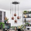 Koyoto Hanglamp, Kogellampje, Cluster hanglamp Koperkleurig, 4-lichts Koyoto Hanglamp, Kogellampje, Cluster hanglamp Koperkleurig, 4-lichts