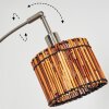 Cando Staande lamp Nikkel mat, Zwart, 3-lichts
