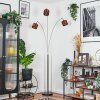 Cando Staande lamp Nikkel mat, Zwart, 3-lichts