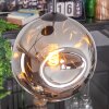 Ripoll Hanglamp, Kogellampje, Cluster hanglamp Chroom, Rookkleurig, 3-lichts