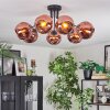 Ripoll Plafondlamp, Kogellampje Koperkleurig, 7-lichts