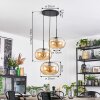 Apedo Hanglamp, Kogellampje, Cluster hanglamp Amber, 3-lichts