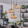 Apedo Hanglamp, Kogellampje, Cluster hanglamp Amber, 3-lichts