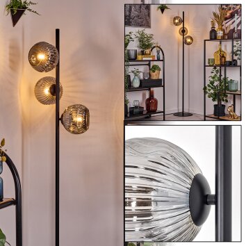 Ripoll Staande lamp Rookkleurig, 3-lichts