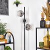 Ripoll Staande lamp Duidelijk, Rookkleurig, 3-lichts