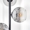 Ripoll Staande lamp Duidelijk, Rookkleurig, 3-lichts