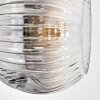 Ripoll Staande lamp Duidelijk, Rookkleurig, 3-lichts