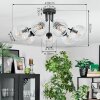 Ripoll Plafondlamp, Kogellampje Duidelijk, 7-lichts