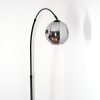 Ripoll Staande lamp, Booglampen Zwart, 1-licht