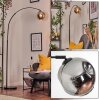 Ripoll Staande lamp Zwart, 1-licht