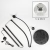 Ripoll Staande lamp Zwart, 1-licht