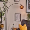 Ripoll Staande lamp, Booglampen Zwart, 1-licht