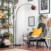 Ripoll Staande lamp, Booglampen Zwart, 1-licht