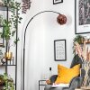 Ripoll Staande lamp Zwart, 1-licht