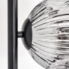 Ripoll Staande lamp Chroom, Rookkleurig, 3-lichts