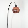 Ripoll Staande lamp, Booglampen Zwart, 1-licht