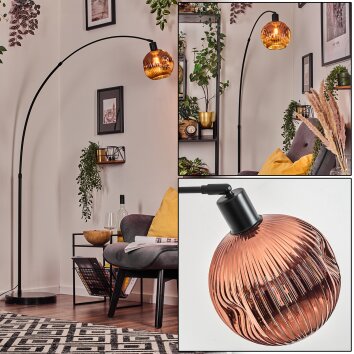 Ripoll Staande lamp Zwart, 1-licht Ripoll Staande lamp Zwart, 1-licht