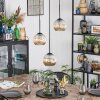 Ripoll Hanglamp, Kogellampje, Cluster hanglamp Amber, 3-lichts