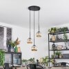 Ripoll Hanglamp, Kogellampje, Cluster hanglamp Amber, 3-lichts