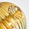 Ripoll Hanglamp, Kogellampje, Cluster hanglamp Goud, Duidelijk, 3-lichts
