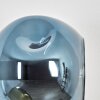 Ripoll Kogellampje, Wandlamp Blauw, Goud, Groen, 3-lichts
