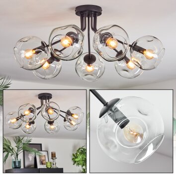 Ripoll Plafondlamp, Kogellampje Duidelijk, 7-lichts