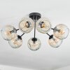 Ripoll Plafondlamp, Kogellampje Amber, Duidelijk, 7-lichts